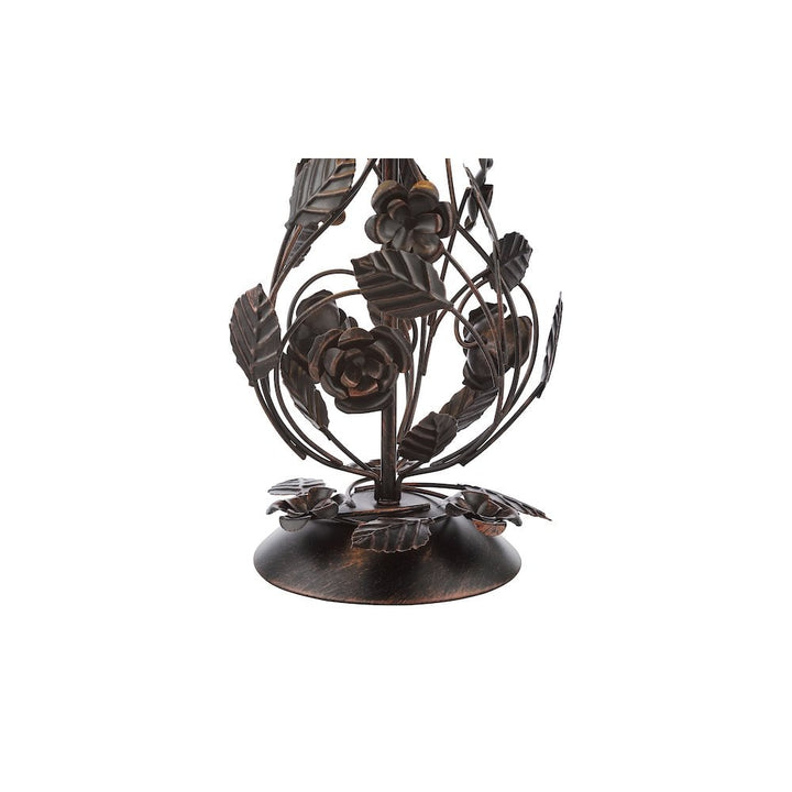 Dar PRI4254-ULY1415 Priscilla Table Lamp Matt Black With Shade