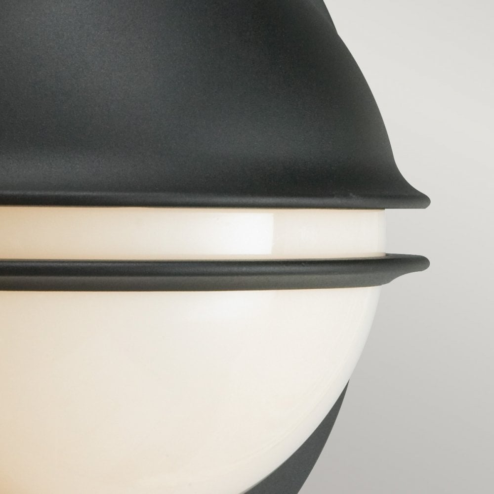 Norlys BERLIN-E27-BLK-O Berlin 1 Light Outdoor Wall Light Black (S)