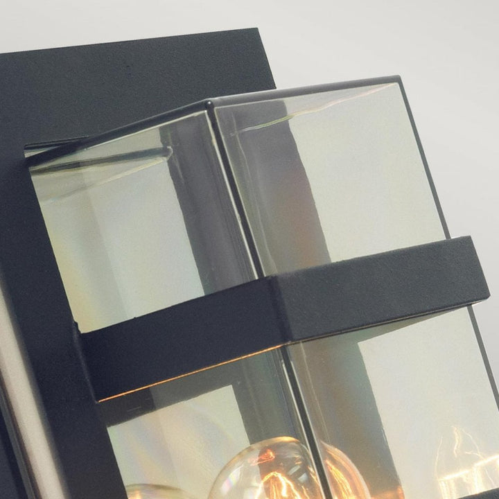 Norlys BODEN-E27-BLK-C Boden 1 Light Outdoor Wall Light Black (S)