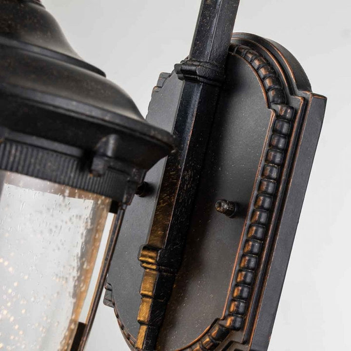 Elstead CL2-S Cleveland Outdoor 1 Light Small Wall Lantern Weathered Bronze (S)