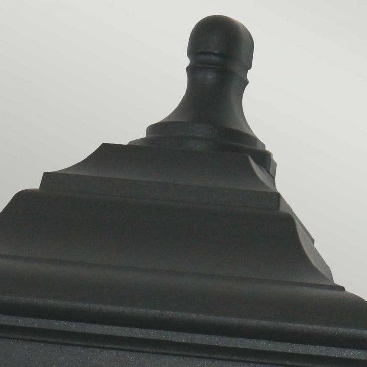 Elstead KERRY-FLUSH Kerry Outdoor 1 Light Flush Wall Lantern Black (S)