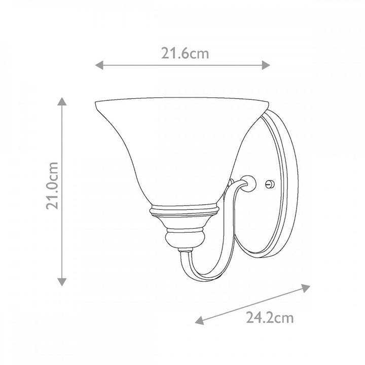 Hinkley HK-CELLO1 Cello 1 Light Wall Light Antique Bronze (S)