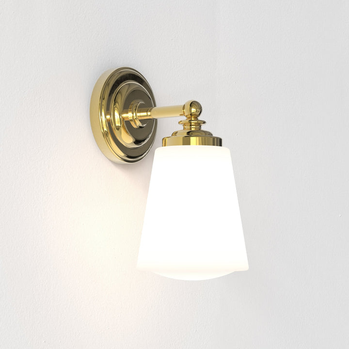 Astro 1106007 Anton Bathroom 1 Light Wall Light Polished Brass