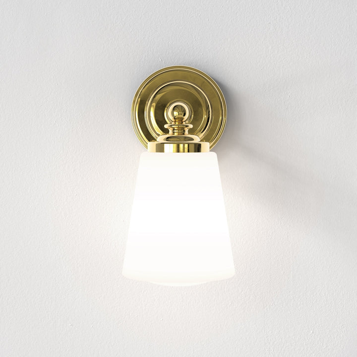 Astro 1106007 Anton Bathroom 1 Light Wall Light Polished Brass