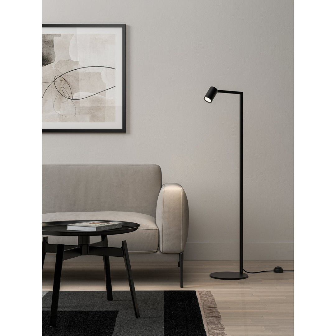 Astro 1286156 Ascoli 1 Light Floor Light Matt Black