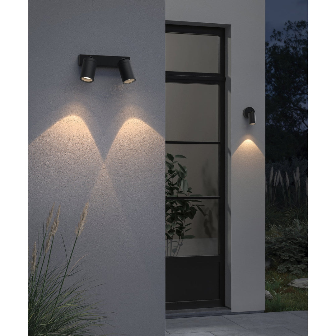 Astro 1372016 Dartmouth Outdoor 2 Light Spotlight Textured Black