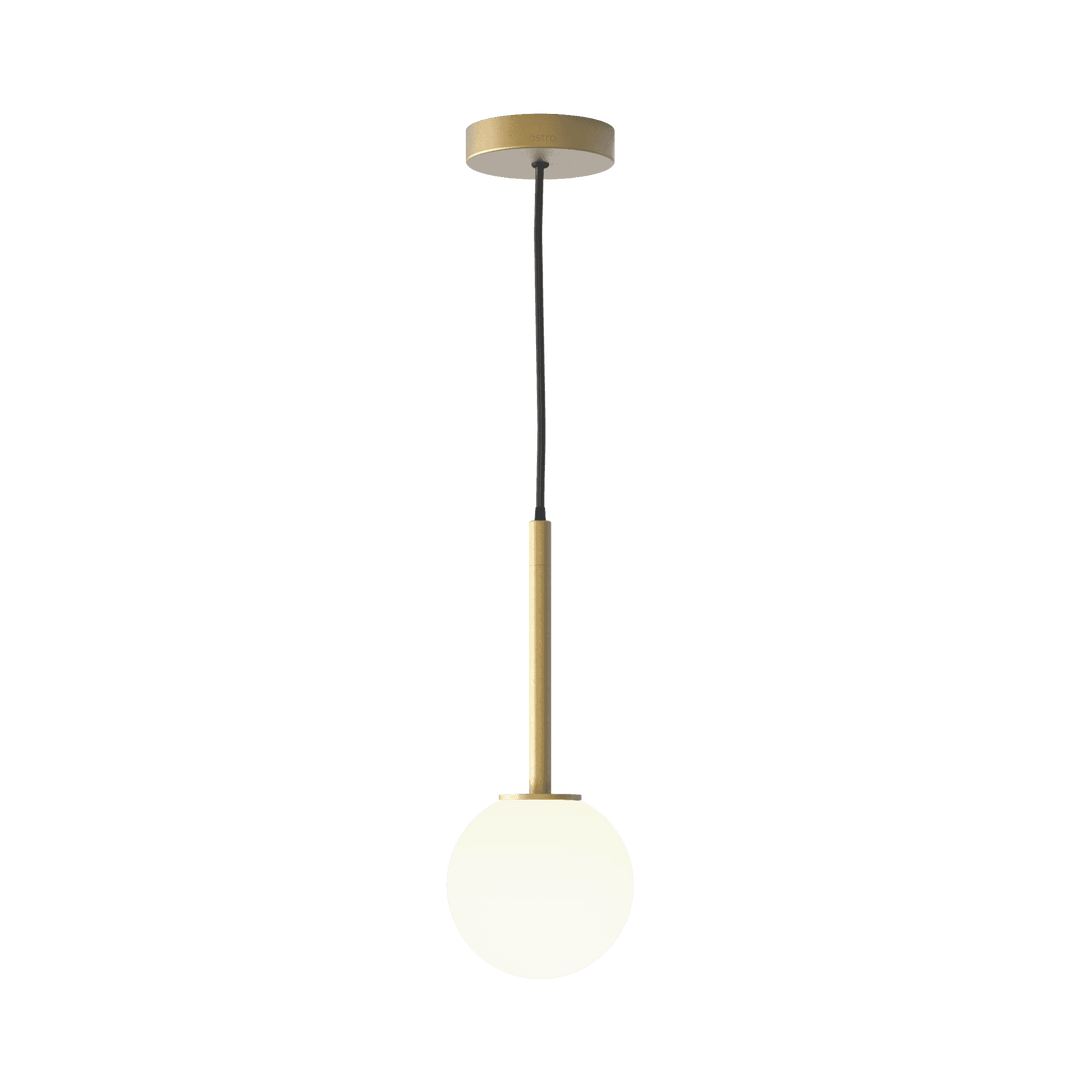 Astro 1429024 Tacoma 1 Light Pendant Light Antique Brass Fitting Only (S)