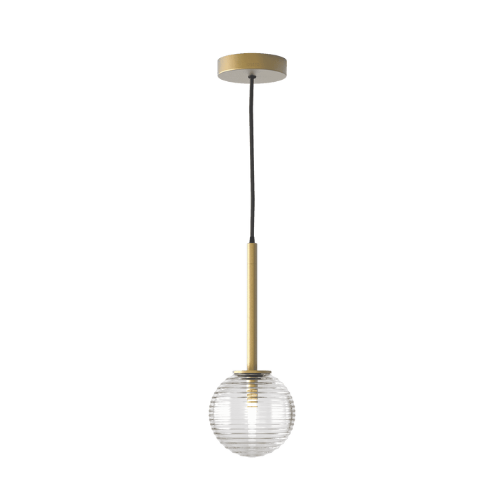 Astro 1429024 Tacoma 1 Light Pendant Light Antique Brass Fitting Only (S)