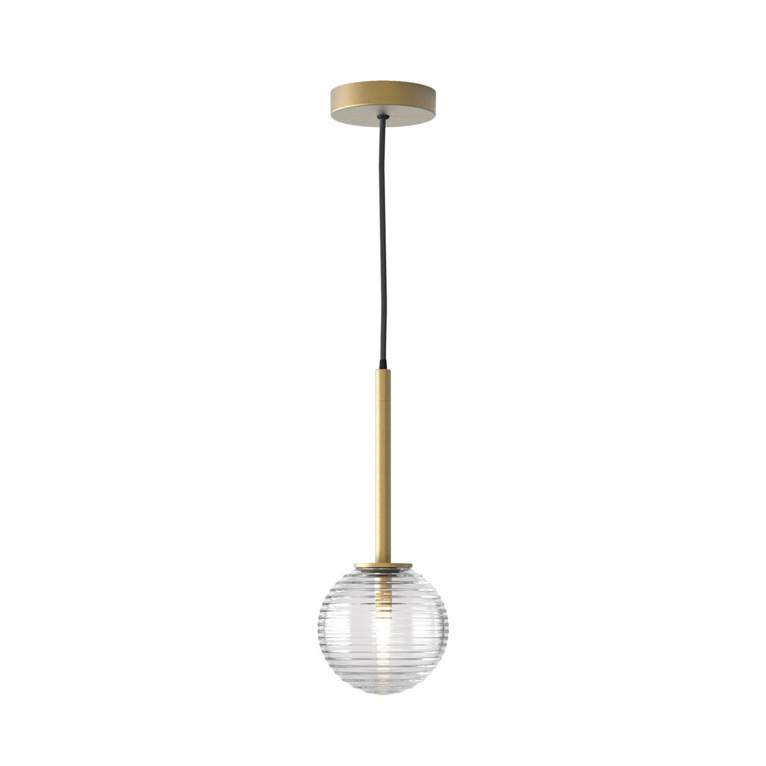 Astro 1429024 Tacoma 1 Light Pendant Light Antique Brass Fitting Only (S)