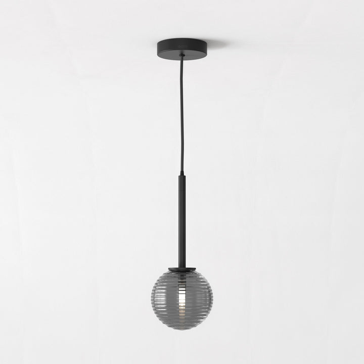 Astro 1429025 Tacoma 1 Light Pendant Light Matt Black Fitting Only