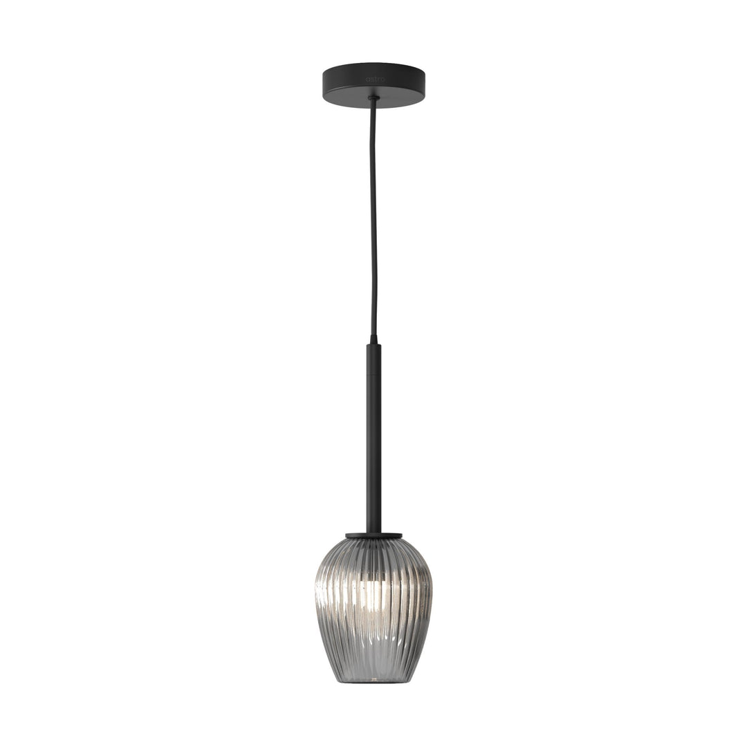 Astro 1429025 Tacoma 1 Light Pendant Light Matt Black Fitting Only