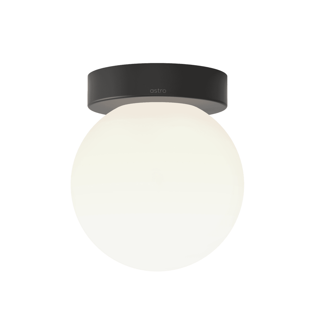 Astro 1429027 Tacoma Bathroom 1 Light Wall/Ceiling Matt Black Fitting Only