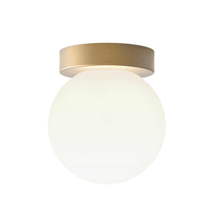 Astro 1429028 Tacoma Bathroom 1 Light Wall/Ceiling Antique Brass Fitting Only