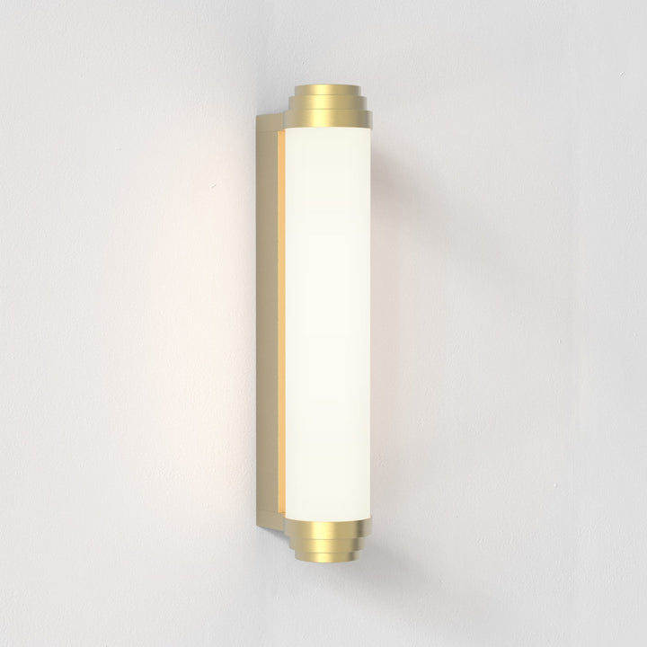 Astro 1477003 Burlington Bathroom 1 Light LED Wall Light Matt Gold (P)