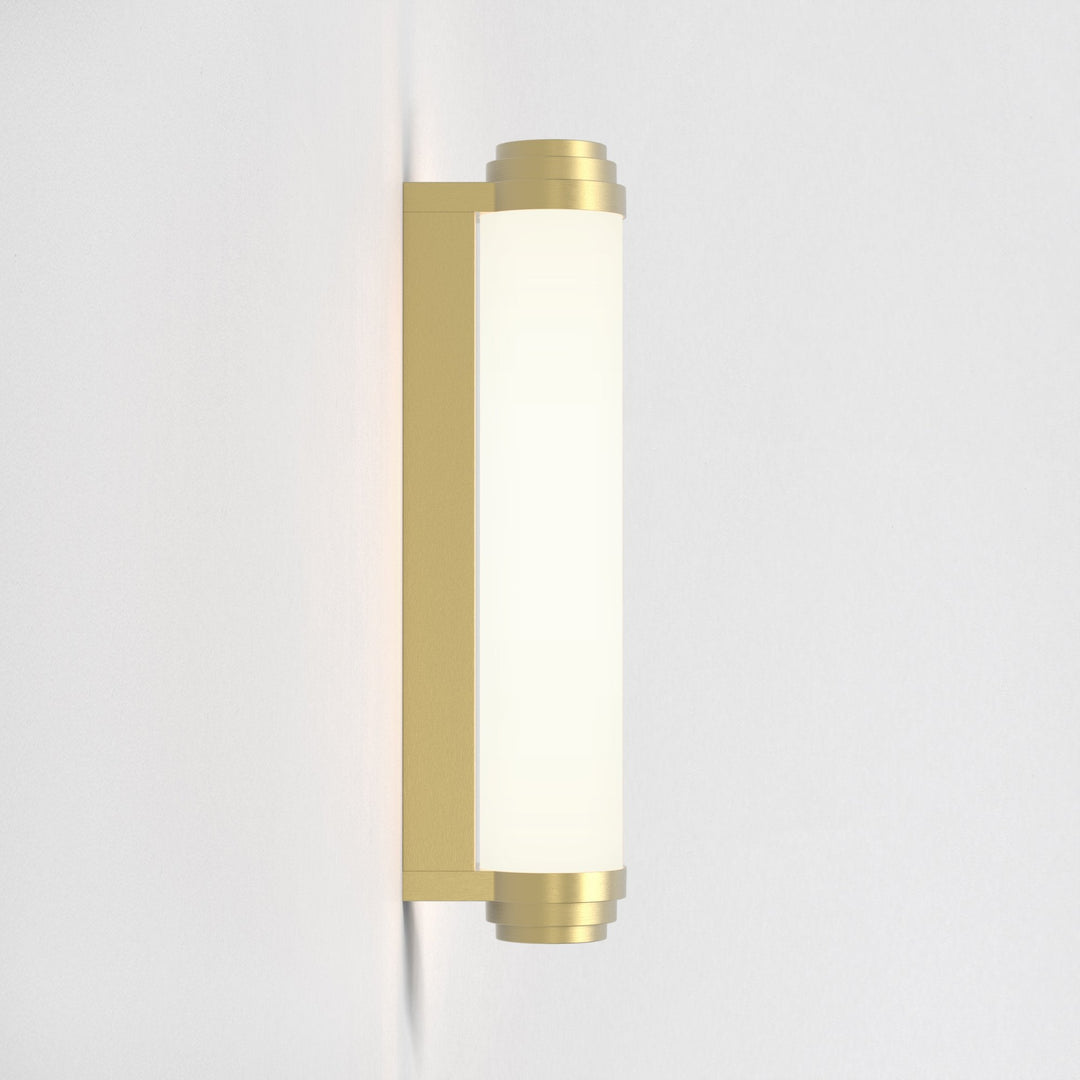 Astro 1477003 Burlington Bathroom 1 Light LED Wall Light Matt Gold (P)