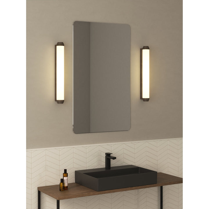 Astro 1477005 Burlington Bathroom 1 Light LED Wall Light Bronze (P)