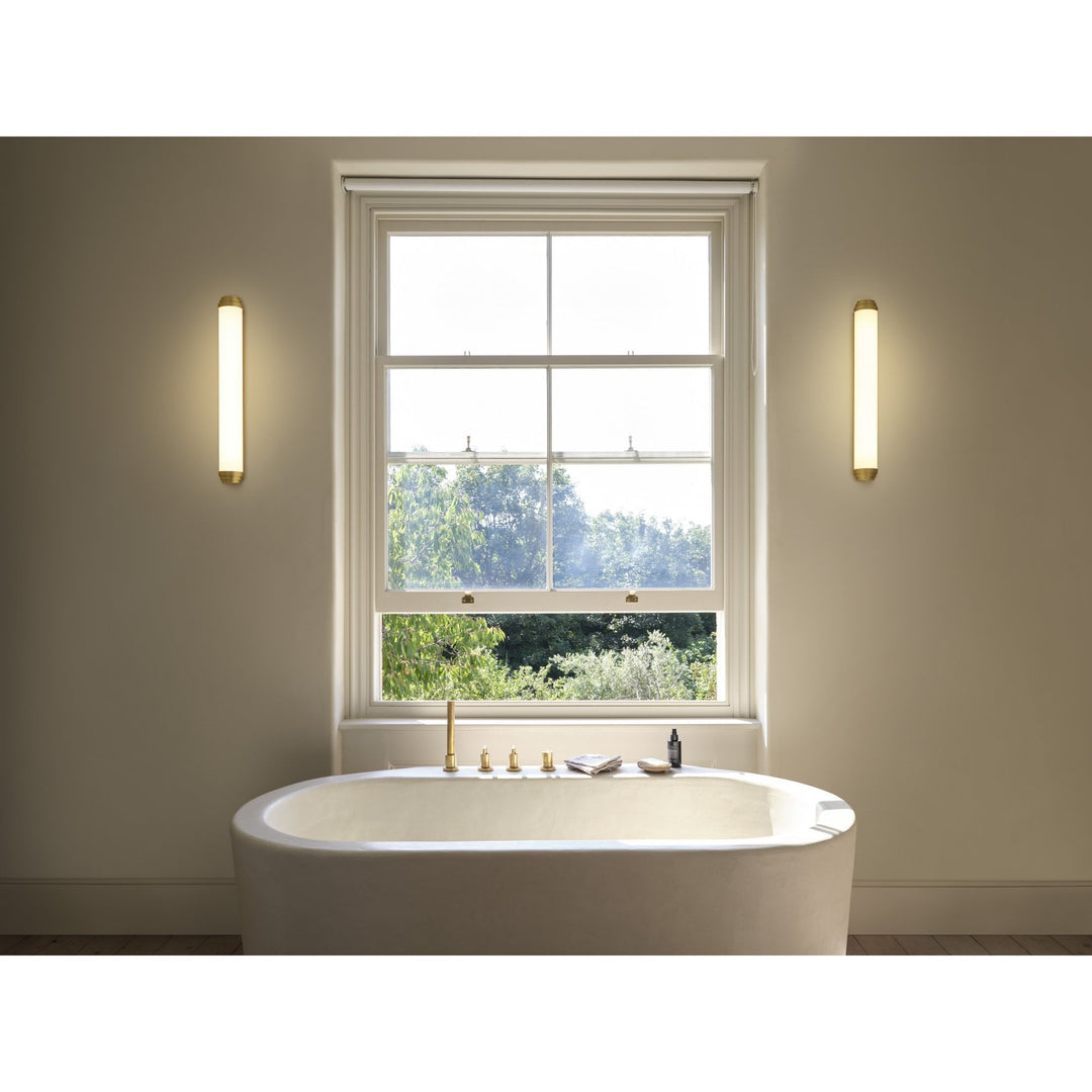 Astro 1477007 Burlington Bathroom 1 Light LED Wall Light Matt Gold (P)