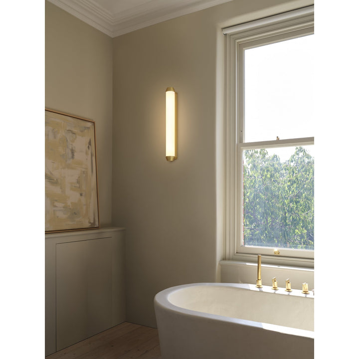 Astro 1477007 Burlington Bathroom 1 Light LED Wall Light Matt Gold (P)