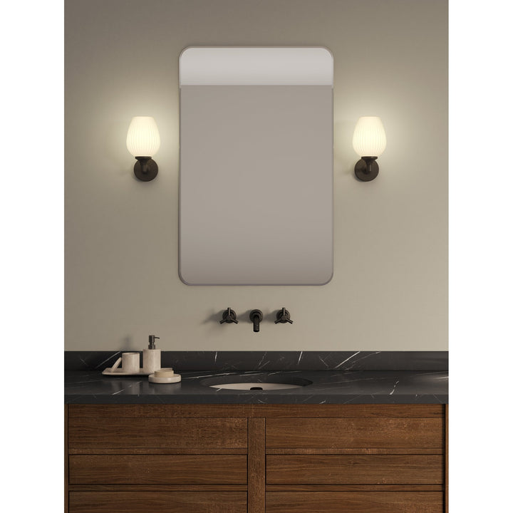 Astro 1485001 Liberty Bathroom 1 Light Wall Light Matt Black