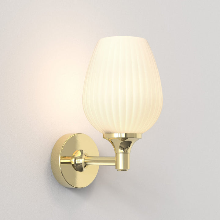 Astro 1485002 Liberty Bathroom 1 Light Wall Light Polished Brass