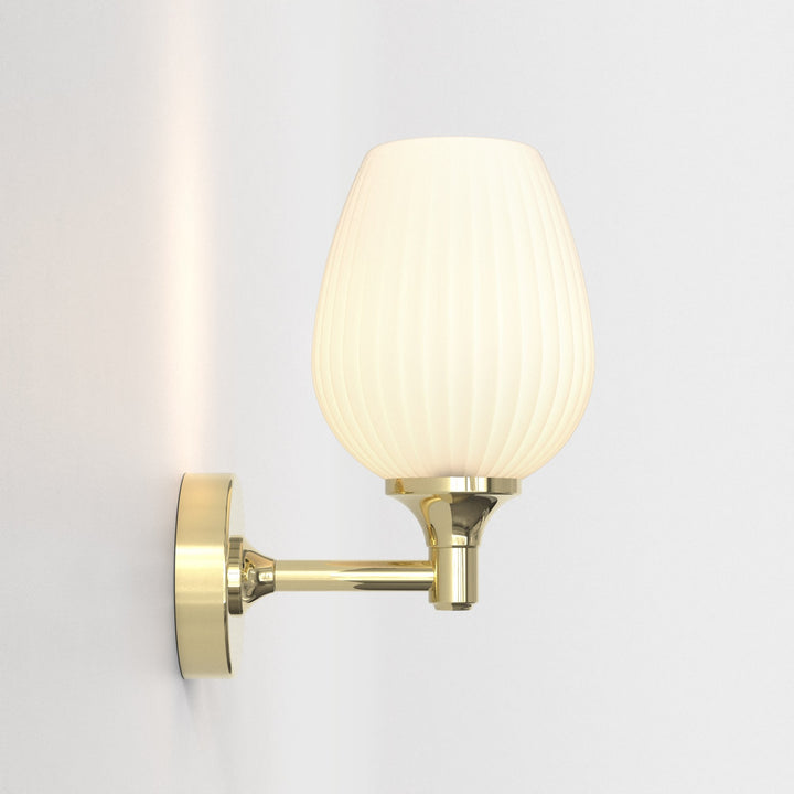 Astro 1485002 Liberty Bathroom 1 Light Wall Light Polished Brass