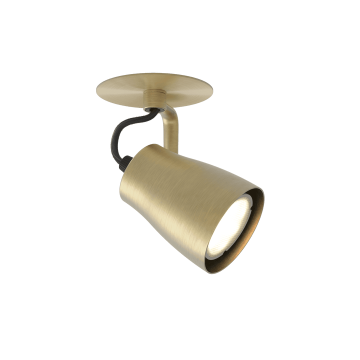 Astro 1487005 Juno 1 Light Spotlight Matt Brushed Brass