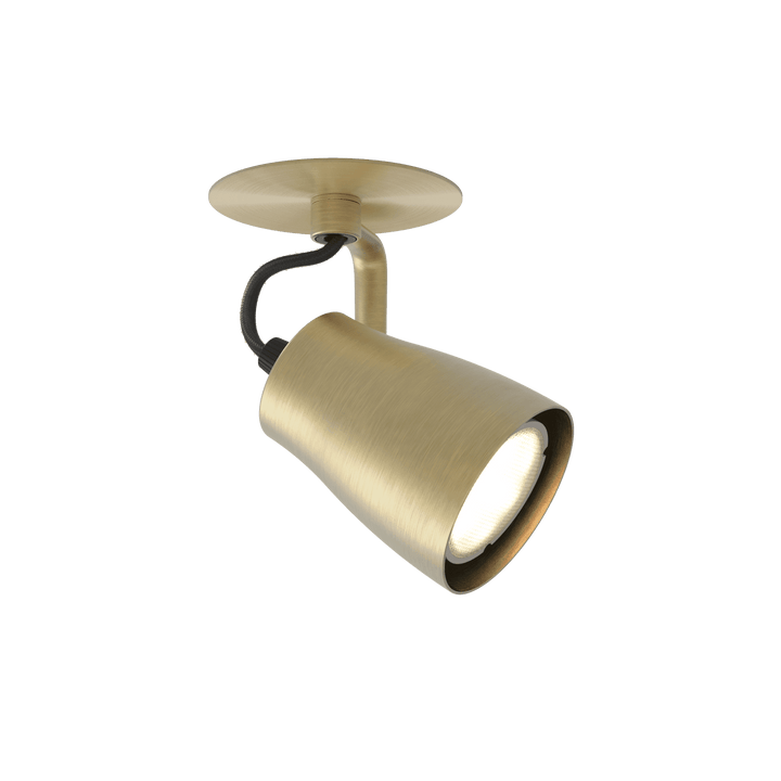 Astro 1487005 Juno 1 Light Spotlight Matt Brushed Brass (S)