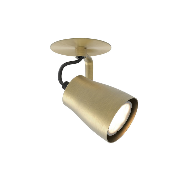 Astro 1487005 Juno 1 Light Spotlight Matt Brushed Brass (S)