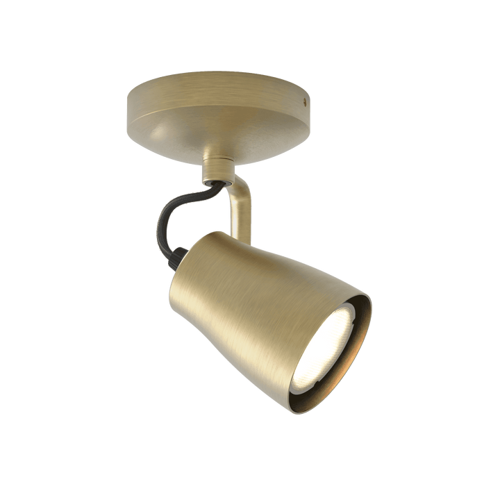 Astro 1487006 Juno 1 Light Spotlight Matt Brushed Brass