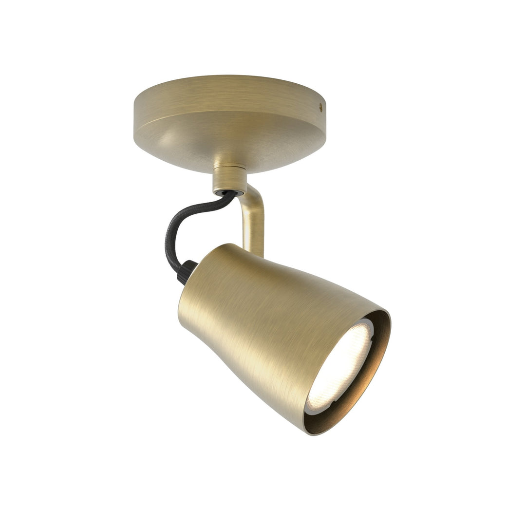 Astro 1487006 Juno 1 Light Spotlight Matt Brushed Brass