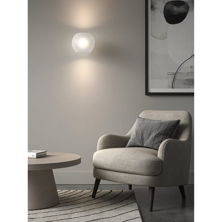 Astro 1489001 Luna 1 Light Wall Light Matt White