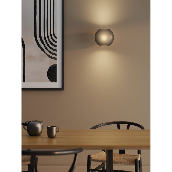 Astro 1489002 Luna 1 Light Wall Light Matt Black (S)