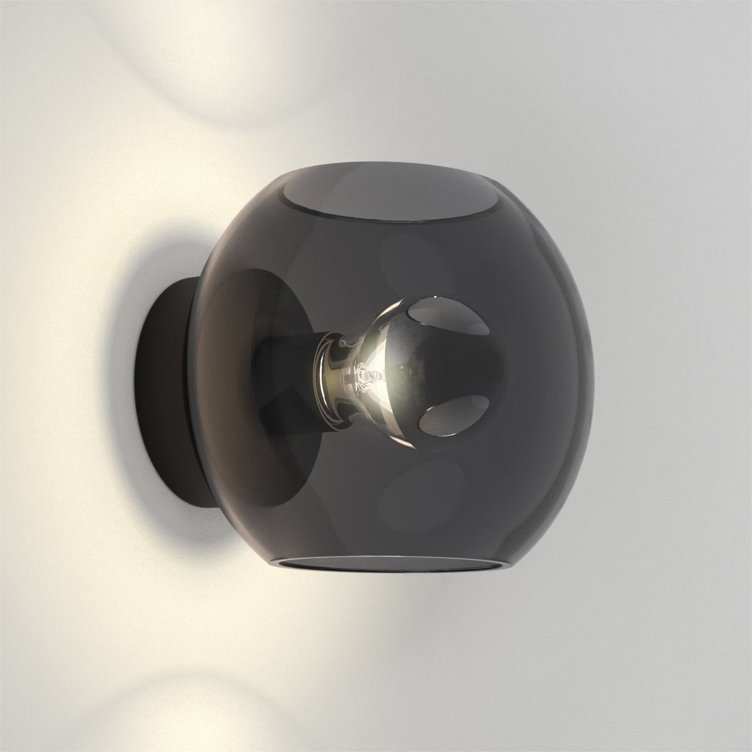 Astro 1489005 Luna 1 Light Wall Light Matt Black (S)