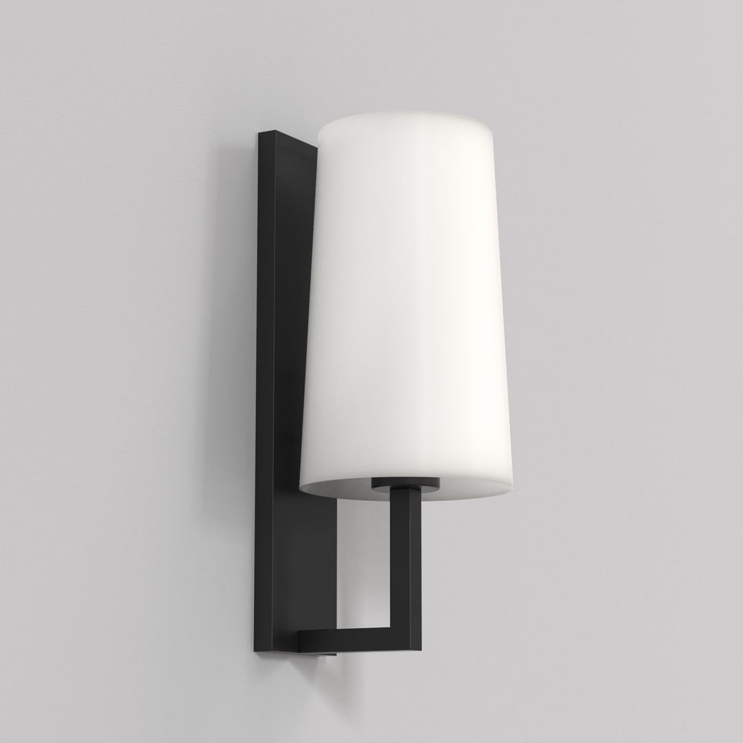 Astro 1214015 Riva 350 Bathroom Wall Light Matt Black (P)