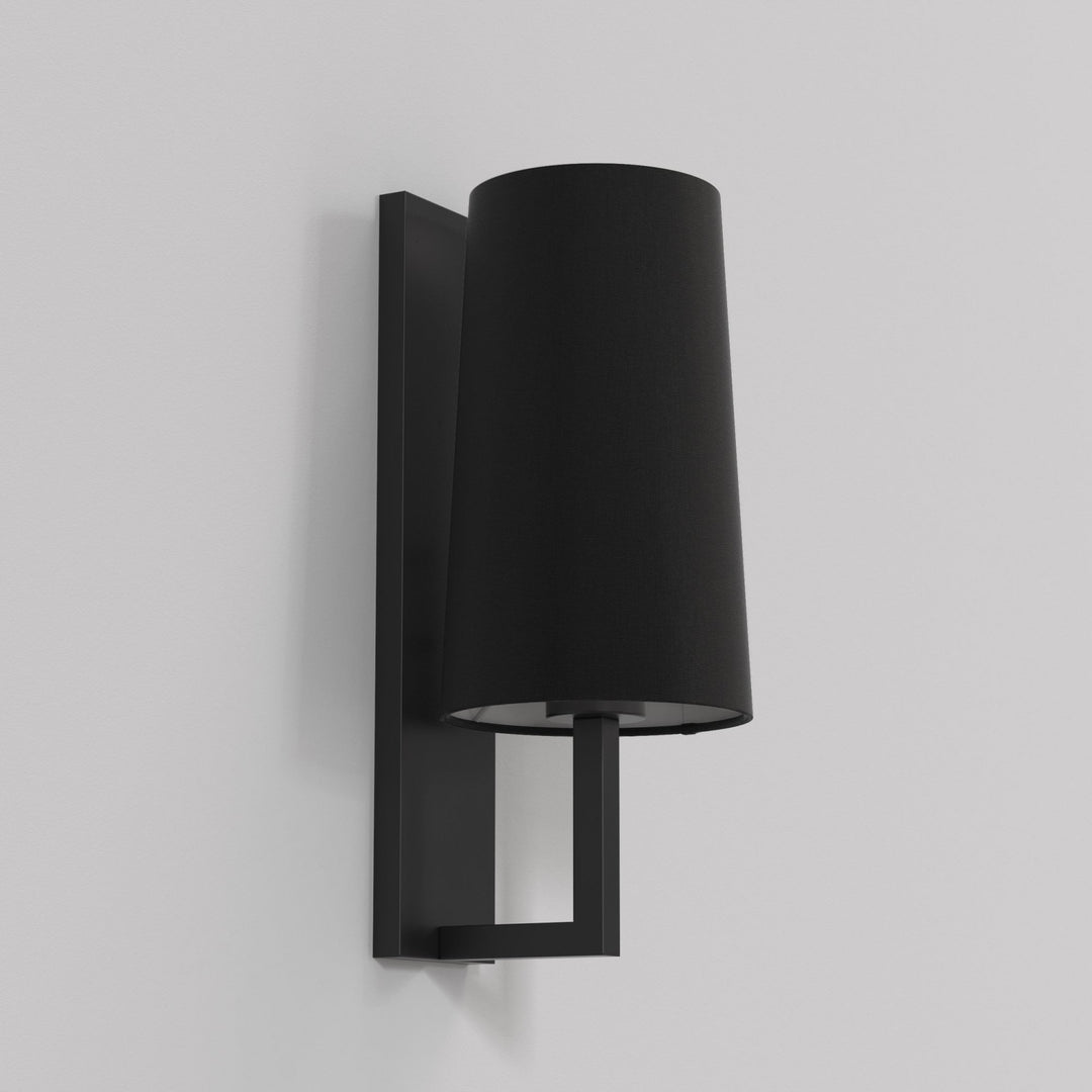 Astro 1214015 Riva 350 Bathroom Wall Light Matt Black (P)