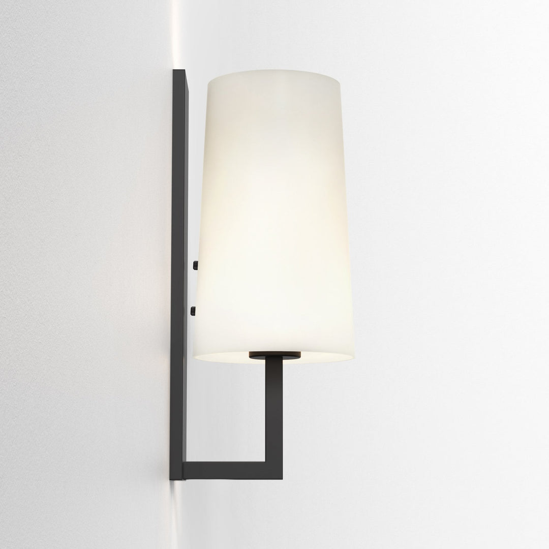 Astro 1214015 Riva 350 Bathroom Wall Light Matt Black (P)