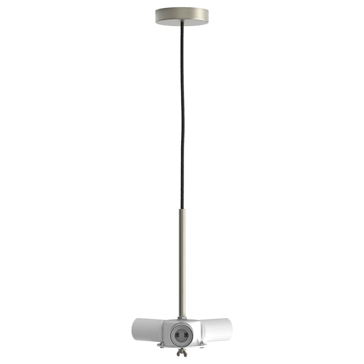Astro 1421013 Cambria 3 Light Pendant Matt Nickel (S)