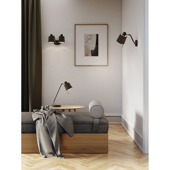 Astro 1441001 Edward Wall Light Matt Black