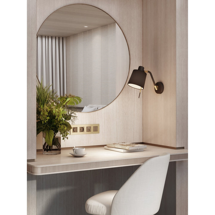 Astro 1441001 Edward Wall Light Matt Black