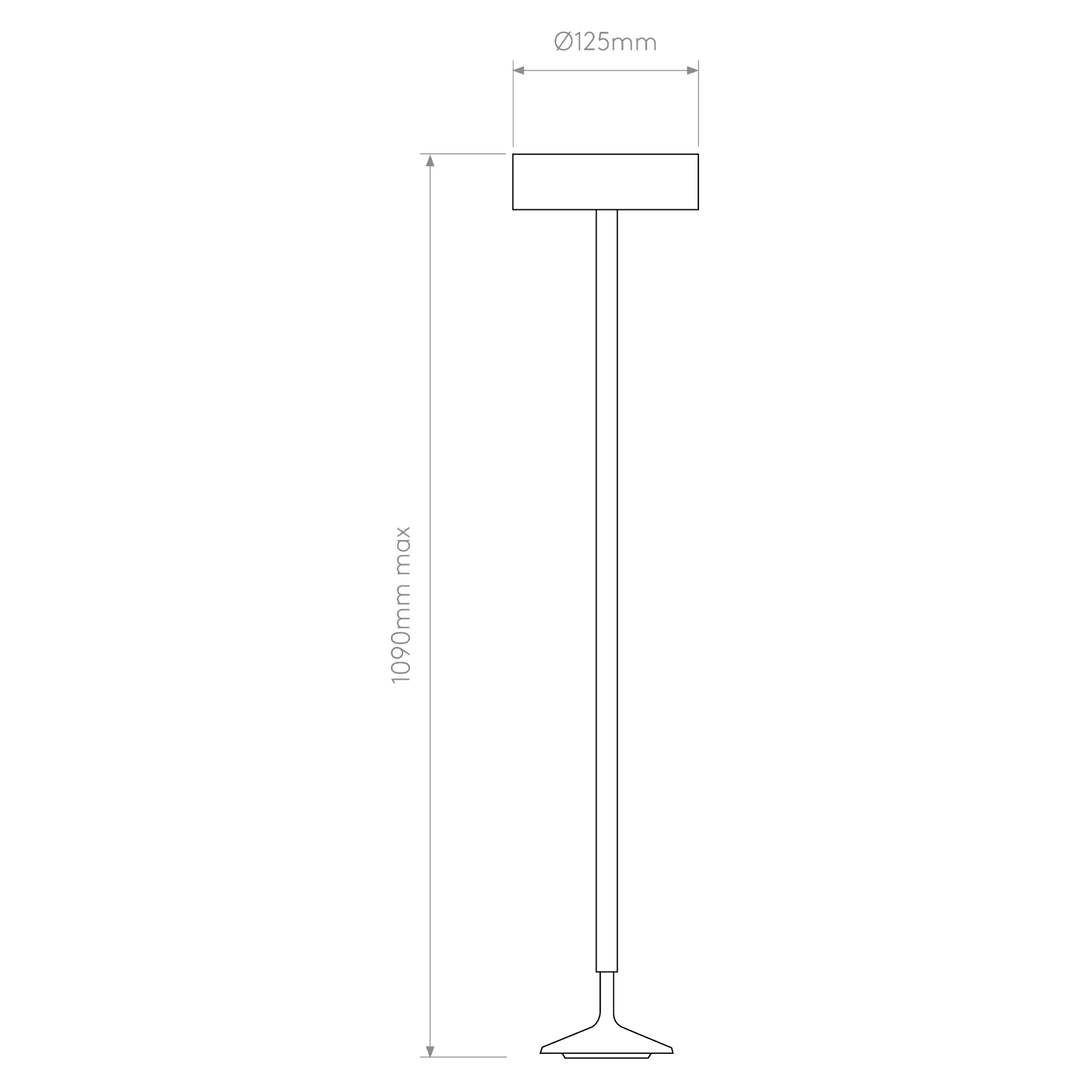 Astro 1464001 Nara Bathroom LED Pendant Light Polished Chrome (S)