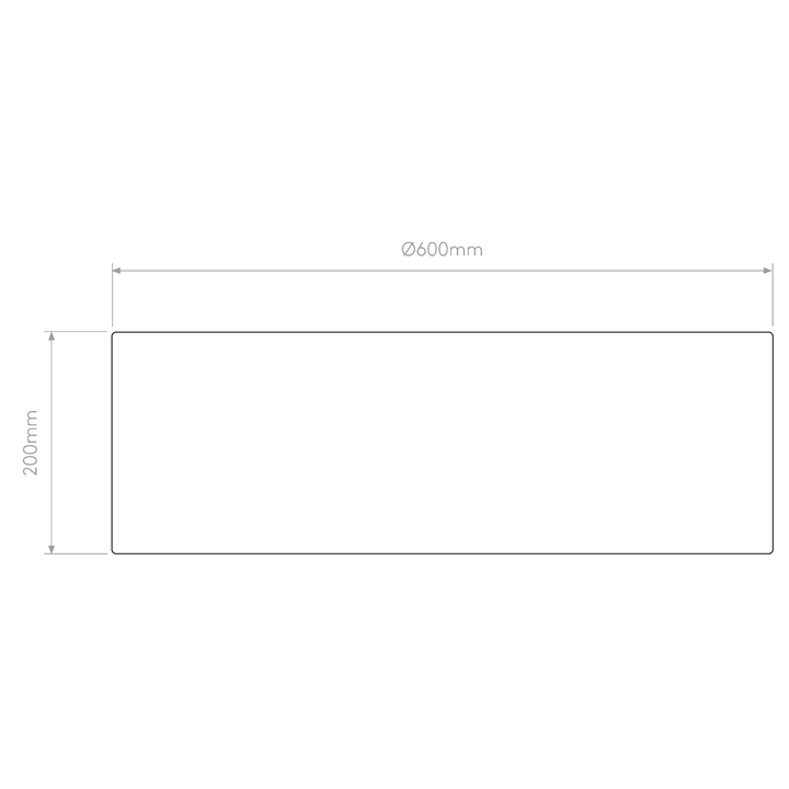 Astro 5038002 Cambria 600 Shade White (P)