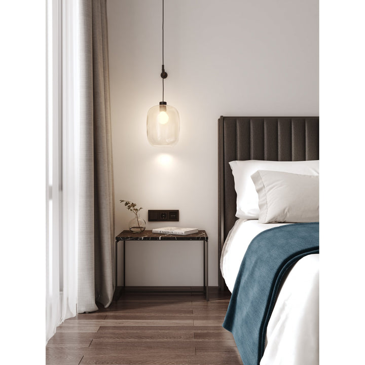 Astro 5041004 Curve Glass 285 Shade Clear