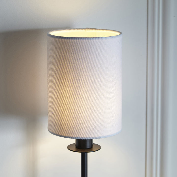 Endon 101660 Sancerre Wall Light Black &amp; White Shade (S)