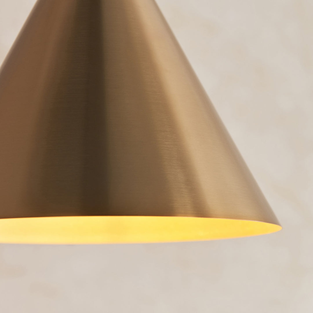 Endon 102891 Cape Pendant Antique Brass (S)