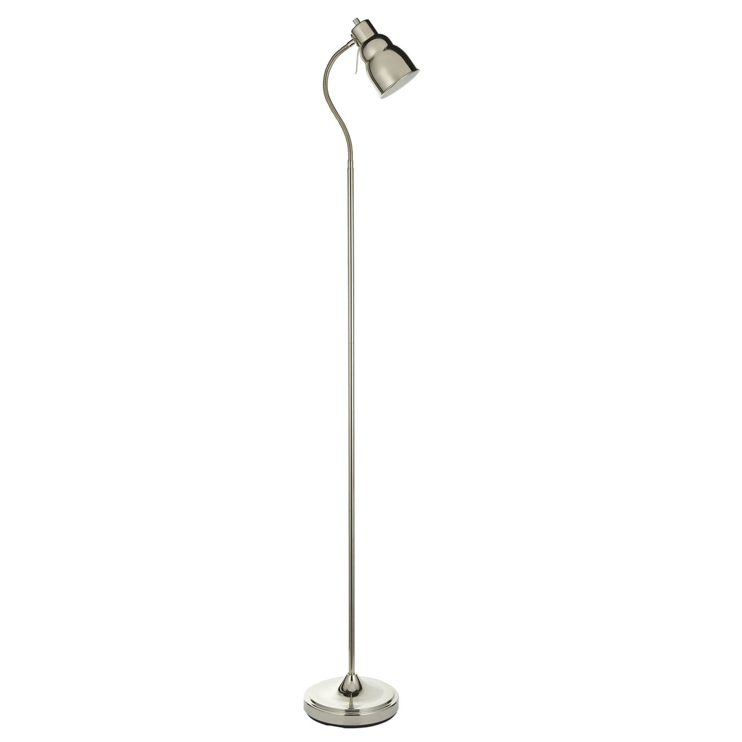 Endon 108127 Classic Flexi Reader Floor Lamp Nickel