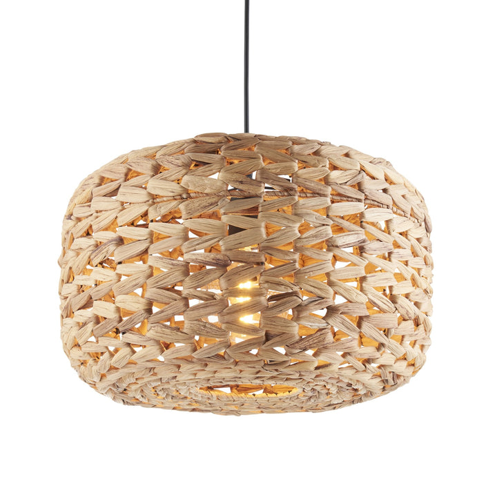 Endon 109207 Toca Pendant Shade Natural Water Hyacinth