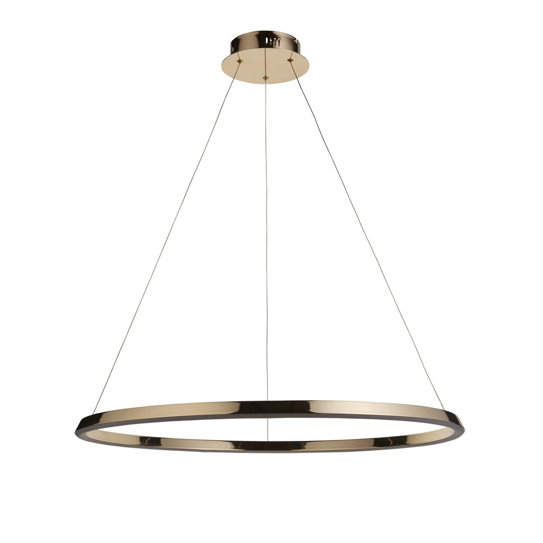 Endon 110958 Staten LED Pendant Gold & White