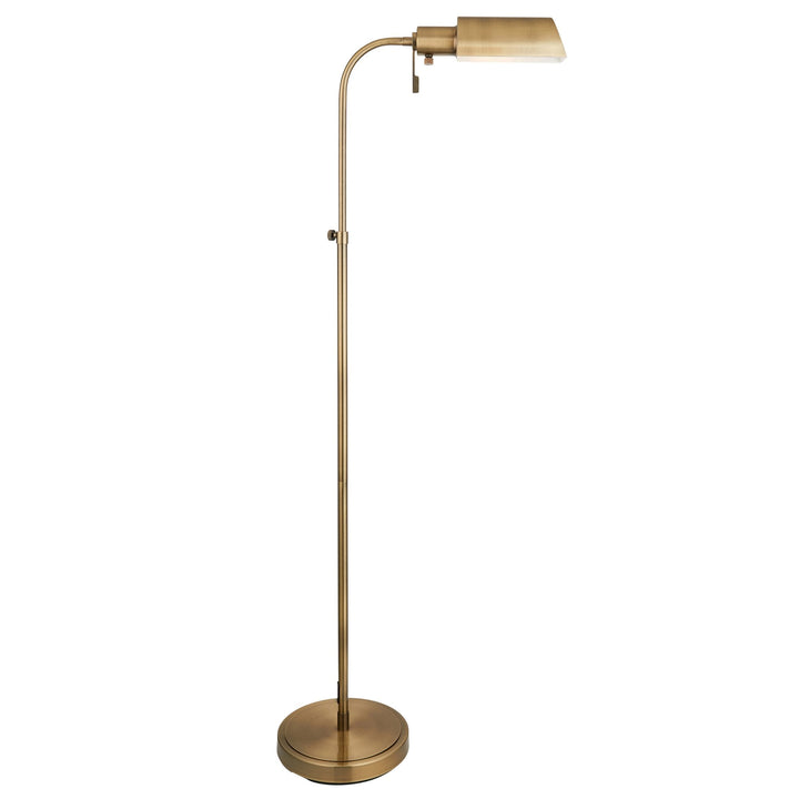 Endon 114205 Pharmacy Reader Floor Lamp Antique Brass