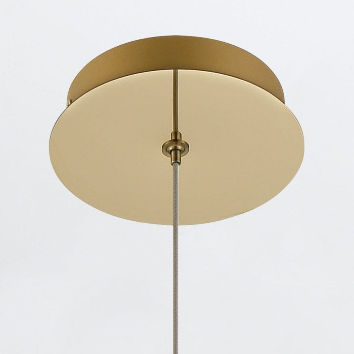 Eurofase QN-ATOMO-1P-BG Atomo 1 Light LED Adjustable Pendant Brushed Gold