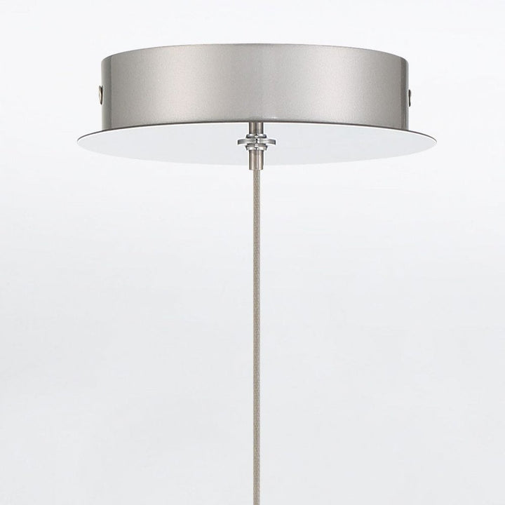 Eurofase QN-ATOMO-1P-PC Atomo 1 Light LED Adjustable Pendant Polished Chrome